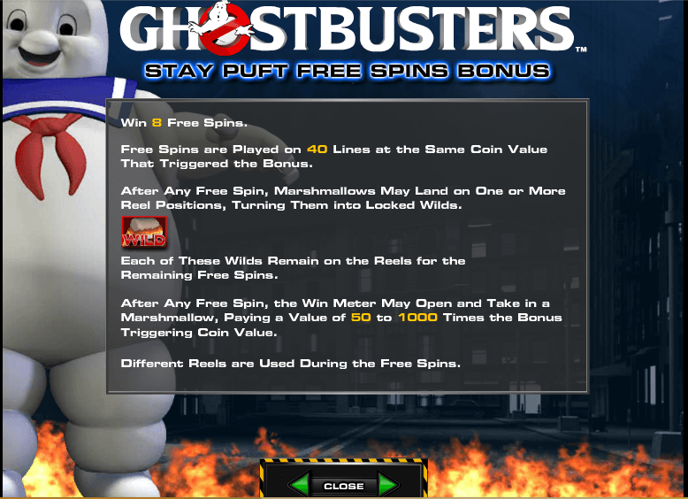 Ghostbusters Free Slots