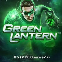 This is a 200x200 pixel official image of the DC Comics and Playtech Green Lantern video slot. The picture is also a link, click on it to be taken to a webpage, where you can play with the free-to-play game online.