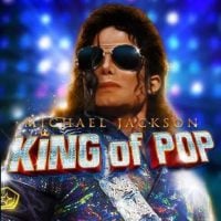 This is an image of the 2016 slot by Bally Technologies and Scientific Gaming titled Michael Jackson - The King of Pop. The picture features Michael Jackson on a live performance in costume. Click on the image to open a new window, where you can play the online slot.