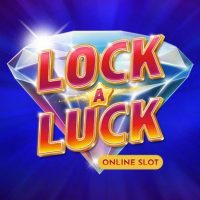 This is the logo of the free-to-play Lock a Luck slot from All41studios. Click on the picture to play the game.