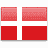 This is the flag of Denmark. This row in the table shows the legal status of the various forms of online gambling in Denmark, including poker, bingo, sports betting, lottery and bitcoin wagering. The flag also acts as a link, by clicking it you will be taken to a page, where you can read more about the local legislation of games of chance and you can find a list of licensed domestic online gambling websites, which accept players from the country.