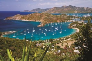 View of the English Harbour, Antigua
