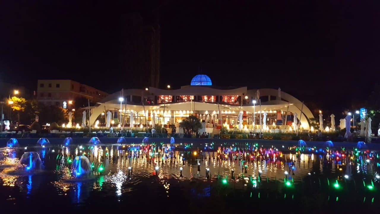 This is a picture of the biggest Albanian Casino, Regency Casino in Tirana, the capital of Albania. On this page you can read about the 2019 gambling ban, and the current legislation, rules, licensing, taxation of the various forms of games of chance and online gambling in the Republic of Albania. You can also find a list of online gambling websites, which accept Albanian players, below the picture.