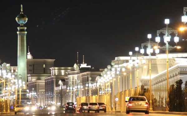 The only two legal casinos in Turkmenistan are located in the capitol, Ashgabat