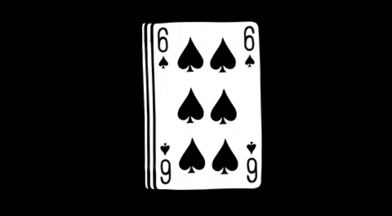 This is an animated GIF picture of 3, 6 of spades poker cards (symbolizes cheating in card games, the infamous 666, not to mention there are no 3 6 of spades in a normal deck of 52 cards, this combination is only possible in poker with cheating). Under the picture you can read about how to cheat in poker, cheating techniques with video tutorials, and about how to spot cheaters in poker.