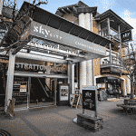 This is a picture of the front entrance gate of Skycity Queenstown Casino. The gaming venue is owned by the SkyCity Entertainment Group. To the right of the picture you can read more about this particular casino.