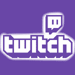 This is a picture of the official logo of Twitch, the streaming service. To the right of the picture you can read about the reasons why Twitch was banned in Slovakia (due to streaming playing in illegal internet casinos).