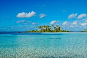 Picture of an island of Kiribati. Gambling is legal and regulated in the country, however, online gambling is not yet regulated.