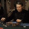 This is an animated picture of a professional gambler playing poker and using one of the many advantage gambling technique (card counting). By clicking on the picture you will be taken to webpage with advantage gambling tutorials and guides.