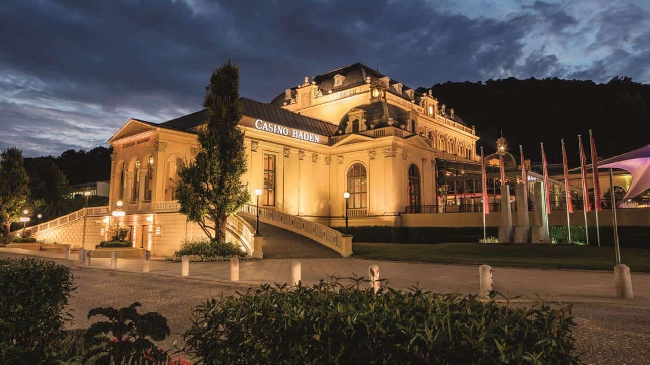  The picture depicts the exterior of Casino Baden (since 1934), one of 12 casino establishments of the gambling company Casinos Austria. Under the picture you can read about casinos and casino gambling in Austria.