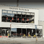 This is a picture of the front entrance gate of Casino Barrière Fribourg,. You can read more information about this particular casino to the right of the picture, including address, opening hours, dress code, entrance fee, review analysis, number and types of games and a video.