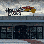 This is a picture of the front gate of Holland Casino Zandvoort. This is the 14th and last element of this list of all Netherlands casinos. You can find the other venues on this list above this one. To the right of the picture you can read more about this casino.
