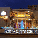 This is a picture of the front entrance of Casino Arica Luckia. To the right of the picture you can read more about this casino.