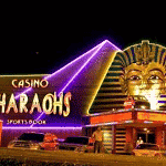 This is a picture of the front entrance of Pharaoh's Casino Managua, the flagship establishment of the Pharaoh's chain of gaming venues, this is the most iconic, most easily recognizable of all the casinos in The Republic of Nicaragua. This is the third element of this list of all TOP 5 casino gambling establishments in Nicaragua. You can find the other gambling establishment on this list below and above this one. To the right of the picture you can read more about this casino.