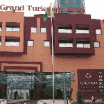 This is a picture of the front entrance of the Grand Turkmen Hotel & Casino during the day, the sign of the hotel is visible. This is the first casino on this list of all Turkmen casinos. This is the biggest casino (in terms of number of games) in Turkmenistan right now. You can read more about this gaming venue to the right of the picture: its' address, opening hours, dress code, entrance fee, and you can watch a video of the venue as well.