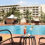 This is a picture of the inner courtyard and swimming pool of Federal Palace Hotel & Casino in Lagos, the old capital of the Federal Republic of Nigeria. This is the biggest Nigerian casino venue. This is the first casino on this list of the 5 biggest and best rated Nigerian casinos. You can find the other gaming venues below this one. You can read more about this casino gambling establishment to the right of the picture: its' address, opening hours, dress code, entrance fee, and you can watch a video of the venue as well.
