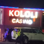 This is a picture of the lit neon sign of Kololi Hotel & Casino in Abadeen beach, at night. This is the third and last casino on this list of all Sierra Leone casino venues. This is the smallest Sierra Leone casino currently. You can find the other gambling establishments on this list above this one. You can read more about this gaming venue to the right of the picture: its' address, opening hours, dress code, entrance fee, and you can watch a video of the venue as well.