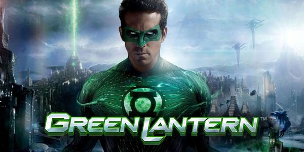 This is a screencap from the 2011 Green Lantern movie used with premission of DC Comics. This is the header iamge of the online digital slot's webpage. On this webapge you can play the Green Lantern licensed slot by Playtech. the picture features Green Lantern as he appeared in the 2011 movie, play by Ryan Reynolds.