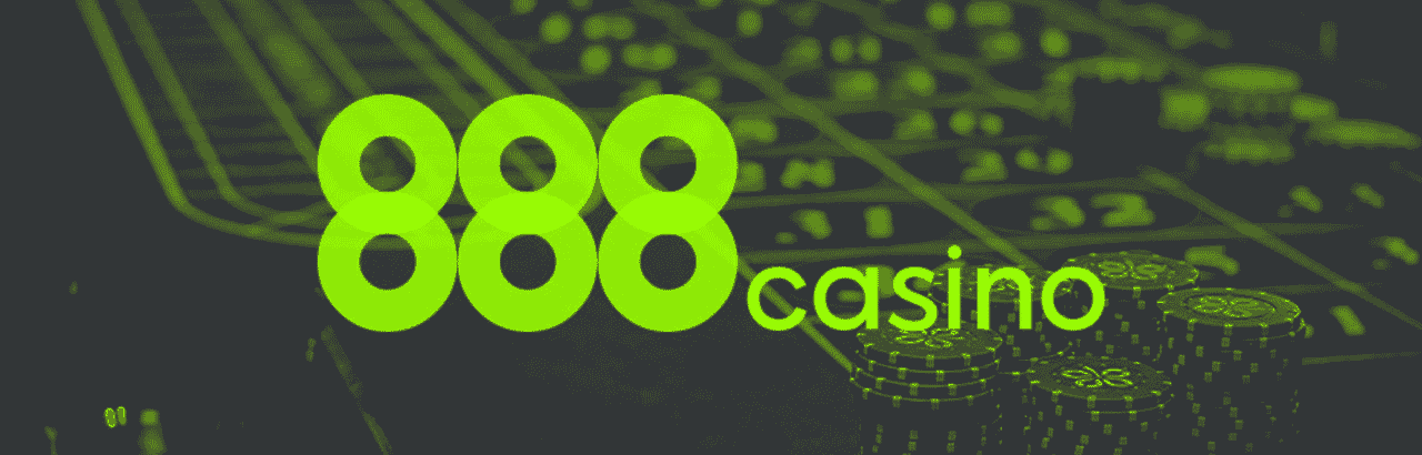 This is the official logo of one of the 888 properties, namely the online casino of the 888 gambling group. The picture consists of the word "888 casino" written in green letters over a black and green background. Under the picture, on this page you can read the review of 888 casino, sportsbook, poker platform and you can watch a video review as well.