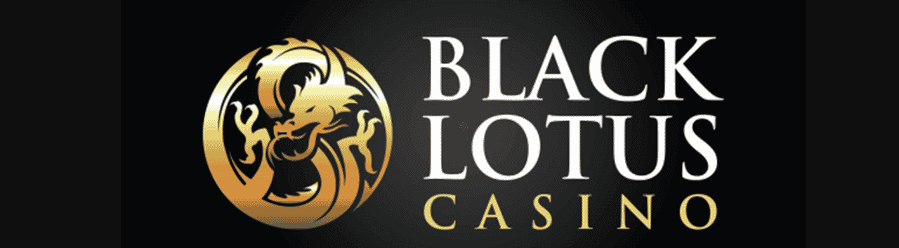 This is the official logo of Black Lotus Casino an online gambling website of Genesys Technologies and Ardway Limited, part of the Lotus Player's Club casinos. The digital image consist of the black and gold letters "Black Lotus Casino" over a black background. And their usual slogan: "Raise your game" is absent from this picture. On this page, under the picture, you can read the review of this online casino