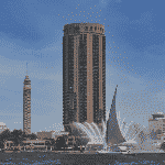 This is a picture of the main tower of Sofitel Cairo Nile El Gezirah, in the capital of Egypt. You can read more about this gaming venue to the right of the picture: its' address, opening hours, dress code, entrance fee, and you can watch a video of the venue as well.