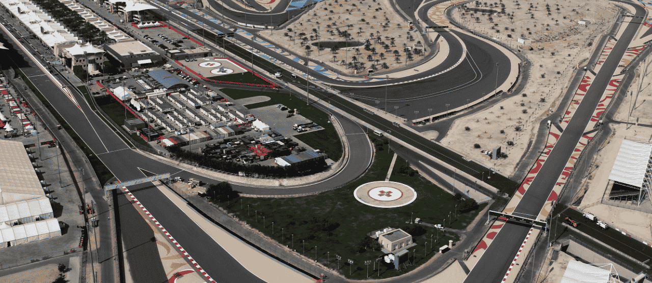 This is a picture of the Bahrain International Circuit, near Dammam. Under this picture, on this page, you can find a list of all terrestrial Bahraini casinos, info about the legal status of gaming venues, slot halls, their taxation regime, licensing system, and you can find a list of Bahrain licensed online casinos, which accept players from the country.